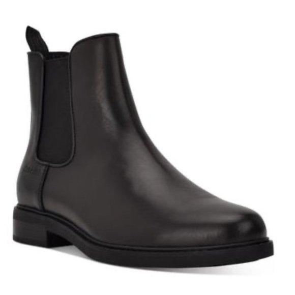 Calvin Klein Men’s Fenwick Black Boots Leather Size 7.5 M NWB main image 4